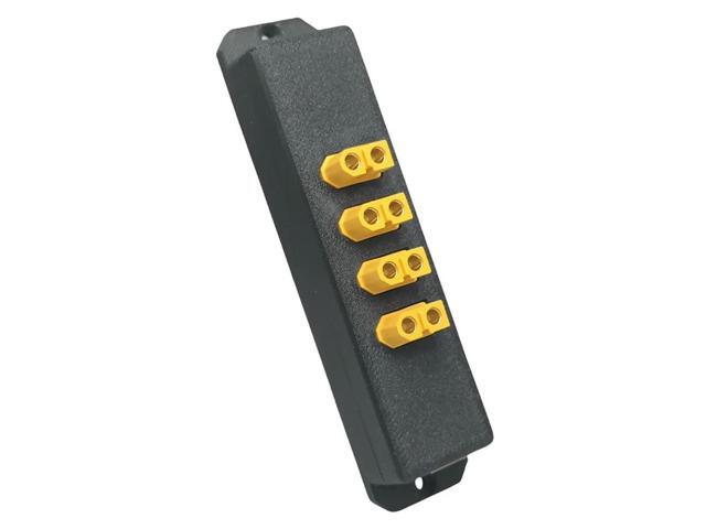 XT60 Dual-Channel RC Aircraft Model Robot Power Supply Module 2000W Power Distribution Board Input Four-Channel Output