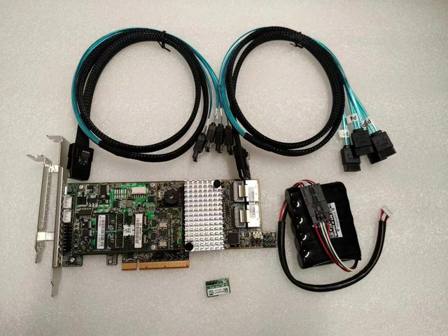 MegaRAID 9271-8i PCIE3.0 8 Port 6Gb SATA/SAS Raid +CVM01+Super capacitor BBU/2.0 ssd key/sata cable