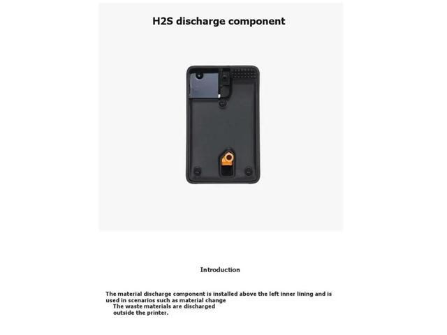 Purge Wiper& Waste Dispenser For H2S 3D Printer- Collect And Clean Waste Components Automation Automa