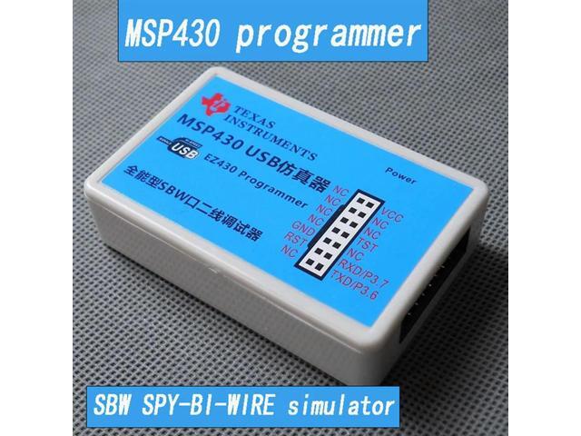 MSP-FET430UIF USB Interface MSP430 Simulator Ez430 Ezfet Programmer SBW Download Burner Automatic Upgrade Firmware