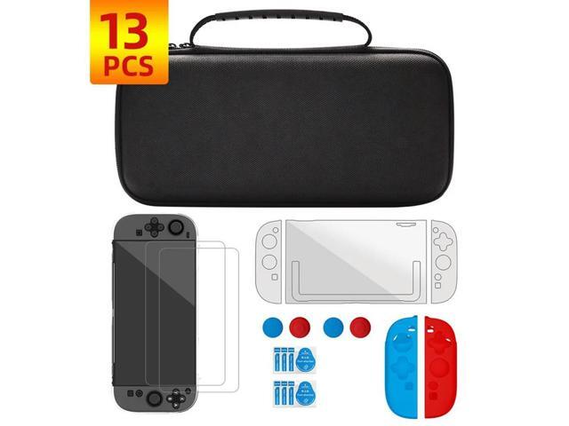 Carrying Case For Switch 2 Accessories Kit For Nintendo Switch2 Screen Protector Crystal Shell Joystick Cap Handle Cover