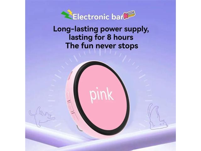 Electronic Baji 1.85' Touch Screen LED Button Pin Cyber Dynamic Display Badge For Otaku Fan Collectible Gift