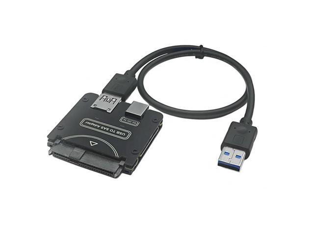 SAS 29Pin USB To SFF-8482 Adapter For Hard Disk Drive Raid 5Gbps HDD/SSD Controller Converter With Chipset And Power Port
