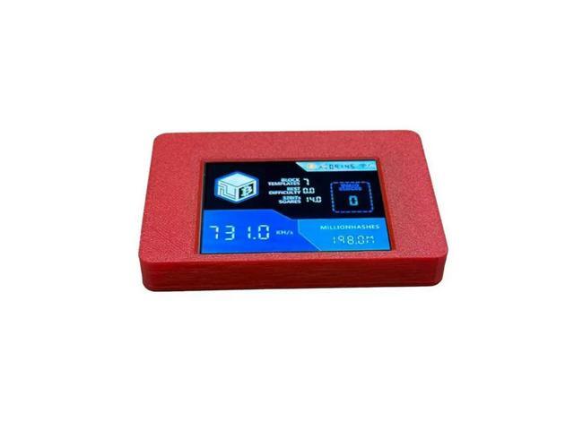 Nerdminer V2 NM Miner BTC Solo Miner 735Kh/S 2.8' Touch Screen Upgraded Bitcoin Crypto Miner For Office Home