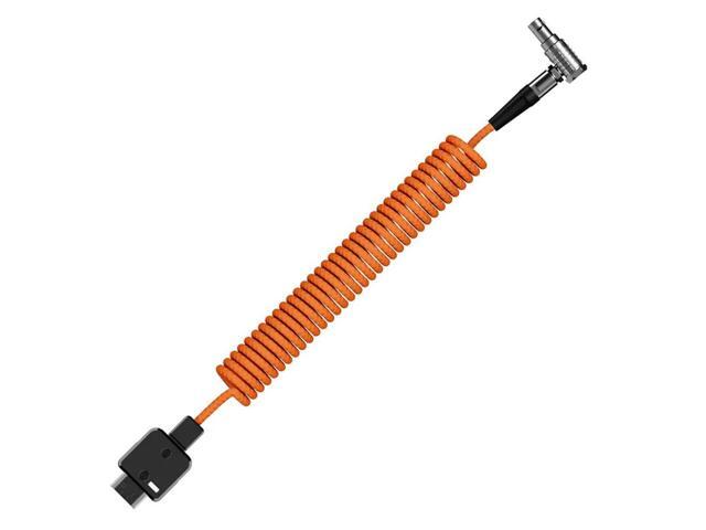 DT-LM D-Tap To LM 2Pin Male Coild Power Cable For Select RED ARRI And Camera 60CM/1.96FT, High Durability