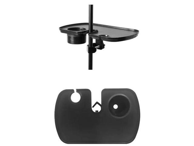 Microphone Stand Clamping Tray With Phone Stand Microphone Stand Clamping Tray For Karaoke, Recording, Live Broadcast