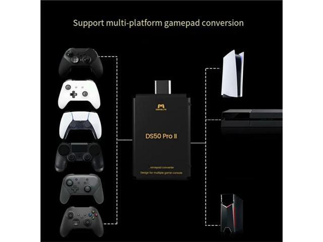 For PS5/PS4/PS3/Switch/PC Multi-Platform Controller Bluetooth Converter 3.5Mm Compatible With Major Game Controllers