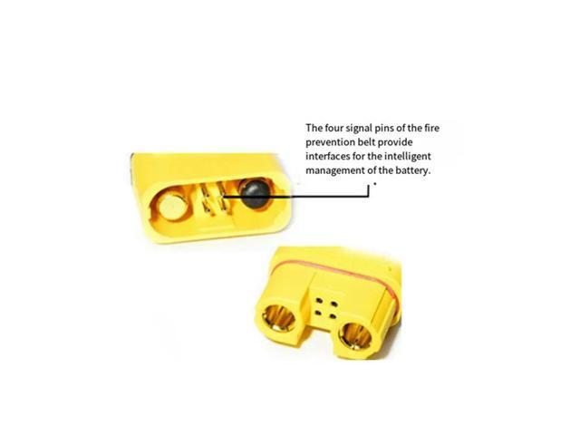 Protective Sleeve For Amass AS150U Connector Plug Silicone Cord Anti-Flame Waterproof Ring Plug With Signal Pin