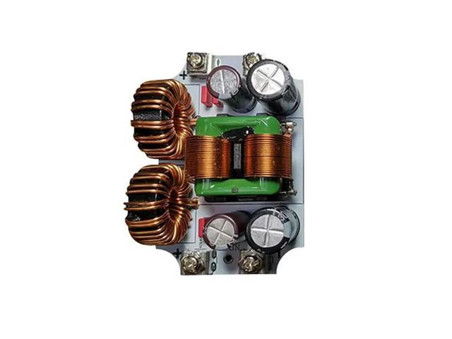 50A Car Audio Power Filter DC LC EMI Filter EMC Purifying Power Supply Amplifier Music High-Frequency Noise Filtering
