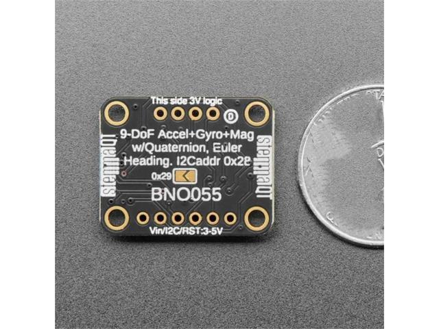 BNO055 9-DOF IMU Sensor With STEMMA QT Qwiic Interface Absolute Orientation Acceleration Magnetic Field Detection Module