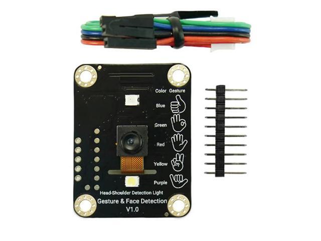 AI Visual Gesture Human Presence Tracking Sensor 5 Gesture Range 3 Meters 10 Facial Tracking Mind+Graphical Programmin