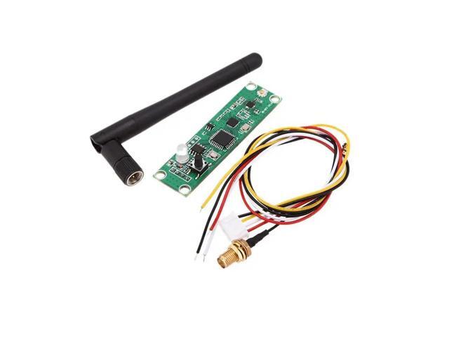 DMX512 2.4G Controller Transmitter Receiver 2 In 1 PCB Module With Antenna 3Pcs For Built-In DIY Stage Light
