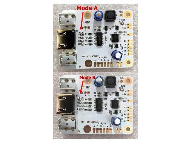 -Compatible I2S IIS Receiver Module For Audio Signal Conversion Board Featuring I2S Switching For DSD PCM HIFI Audio DI