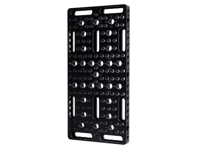 Installing Cheese Board Camera Cage Guide Rail Block, 1/4 Inch 3/8 Inch Porous Connection Quick Installation Board