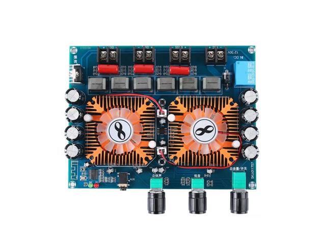 TDA7498E Bluetooth 5.0 Digital Amplifier 2X160w+ 220W 2.1 Channel High Power Audio Power Amplifier Board DC 12-32V