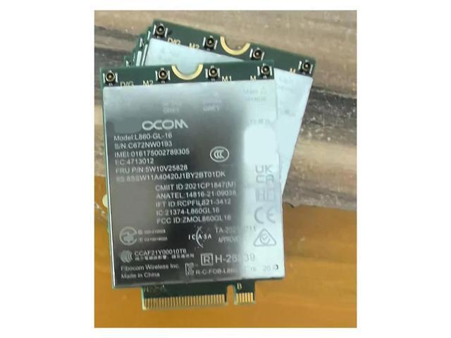For Thinkpad L13 Gen3 L13 Yoga Gen3 P14S Gen3 P16S Gen1 T14S L860-GL-16 4G LTE Module XMM 7560R+ FRU 5W10V25828