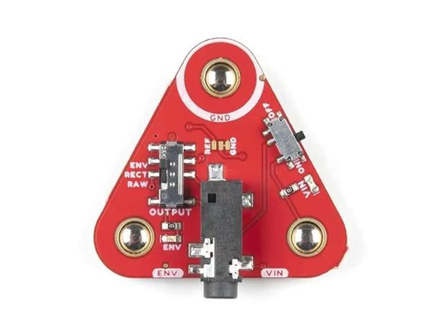 Muscle Signal Interface Development Board For EMG Sensor Expansion Board- Myoware 2.0 Link Shield, Part Number DEV-