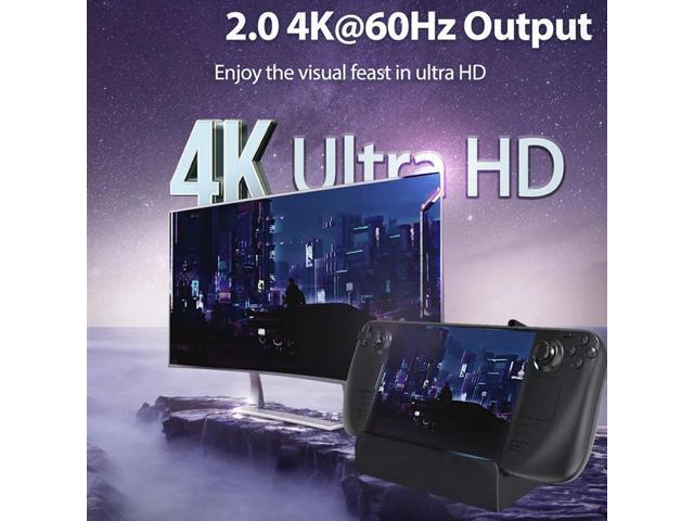 TV Dock Station For Switch 2 With 4K@60Hz -Compatible Adapter For Nintendo Switch 2 Multi-Functional Dock Station