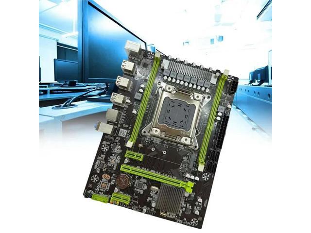 X79 Pro Desktop Motherboard Kit LGA 2011 DDR3 Gigabit Ethernet Support E5 V1 V2 E5-2650 V2 2680 2640 2670 CPU Compatible