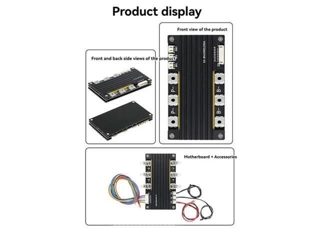 Iron Lithium 4S 200A BMS Lithium Protection Circuit Board With 200A Balance And Peak 600A Protection Functionality