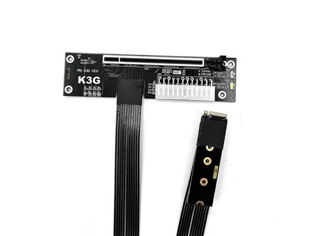 M2 Nvme Key To PCI-E 5.0 X16 EGPU Adapter Cable -Notebook ITX/STX Laptop Graphics Card External Docking Station