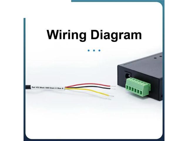 WS300 CO2 Temperature Humidity Barometric Pressure Light Sensor Transmitter Compact Multifunction Environmental Detector