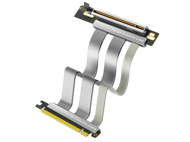 Vertical 90 Degree PCI-E 5.0 16X Pcie 5.0 Expansion Cable Installation GPU Cable For Desktop PC Computer Expansion Card