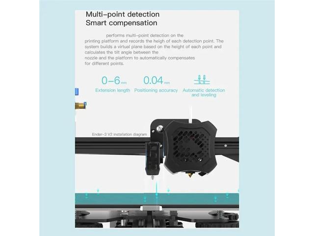 Auto Leveling Upgrade CR Touch Kit 32 Bit Sensor For Ender-3 V2/3 Pro/For Ender 5/CR-10/For Ender-3 SE/KE No Bracket Includ