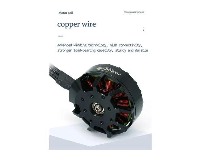 E-POWER X5210 340KV Brushless Motor Low Noise High Torque FPV Multi Rotor Motor For 15Inch-16Inch FPV Racing Drones