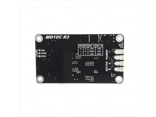 MD10C 10A 5V-30V DC Motor Driver Module H-Bridge Circuit For Controlled PWM Speed Adjustment Of Brushed DC Motors B