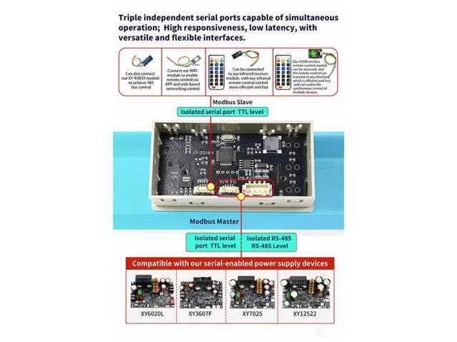 XY8050S Adjustable Voltage Regulated Power Supply CNC DC Constant Voltage And Current Module 80V/50A 4000W