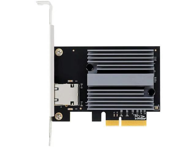 Win10/11 Compatible 10Gbps Pcix4 Single Port Network Card AQC113,Ethernet, Con Cable LAN, Supports 1G/2.5G/5G/10Gbe