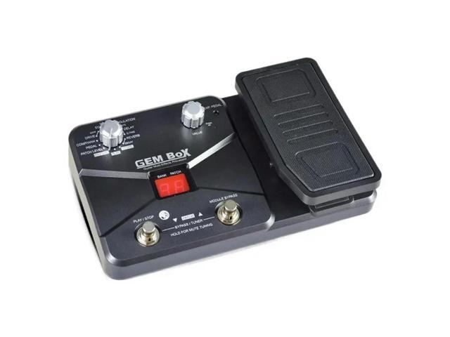 Drum Machine Built-In For Guitar Multi Effects Processor With Expression Pedal 60 Effects For Guitar& Bass Amp