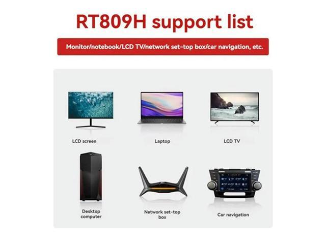 RT809H Universal EMMC-Nand FLASH Programmer For LCD For Computer Car MCU Mobile Phone Font Burner Burning Speed