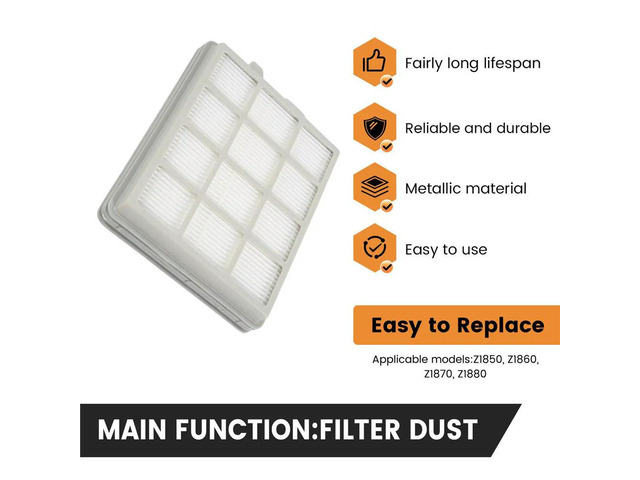 Vacuum Cleaner Hepa Filter for Electrolux Z1850 Z1860 Z1870 Z1880 Vacuum Cleaner Accessories HEPA Filter elements