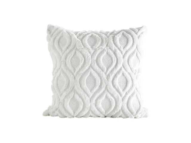 Soft Plush Short Velvet Decorative Cushion Covers Throw Pillow Covers Boho Neutral Pillow Shell For Sofa Bedroom Durable W