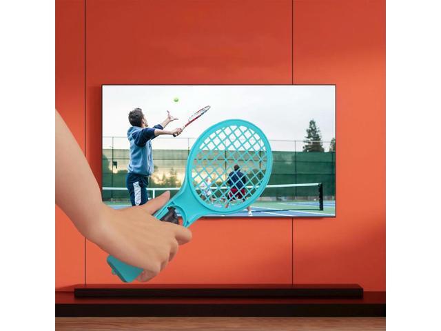 2Pcs For NS2 Joy-Con Game Tennis Racket Full Button Control Lightweight Handle Holder Adjustable Gamepad Racket Game Accessories
