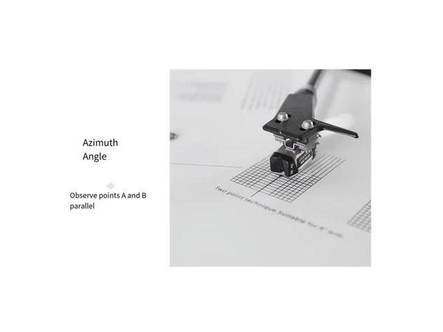 Vinyl Record Pickup Calibration Plate Distance Gauge Protractor Adjustment Tool Forturntable