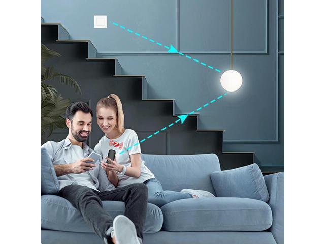 Scene Switch Powered 4 Button Scene Switch Scene Controller Switch for Home Automation