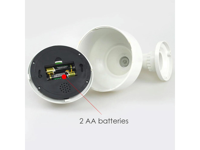 Rotatable Flashing LED Fake Dummy Ball Camera CCTV Monitor for Outdoor Indoor