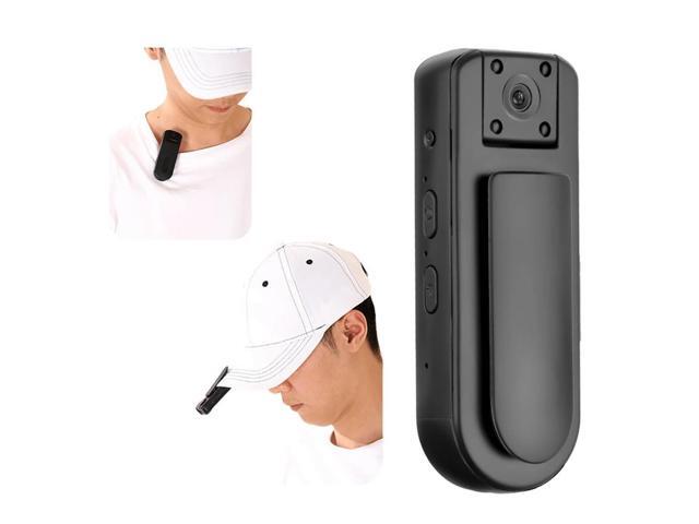 HD 1080P Small Personal Camcorder 180° Rotatable Lens Body Worn Cam Night Vision with Audio & Video Recording