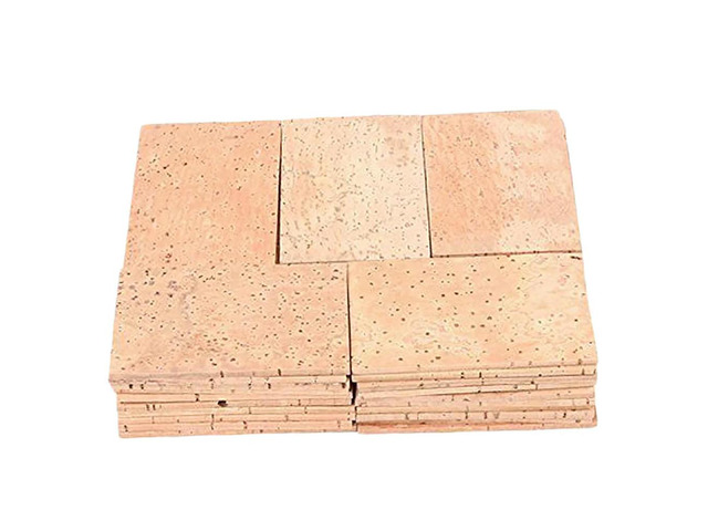 50Pcs Saxophone Neck Cork Sheet 2Mm Soprano Tenor Alto Saxophone Clarinet Joint Natural Neck Cork Sheet Natural Kit