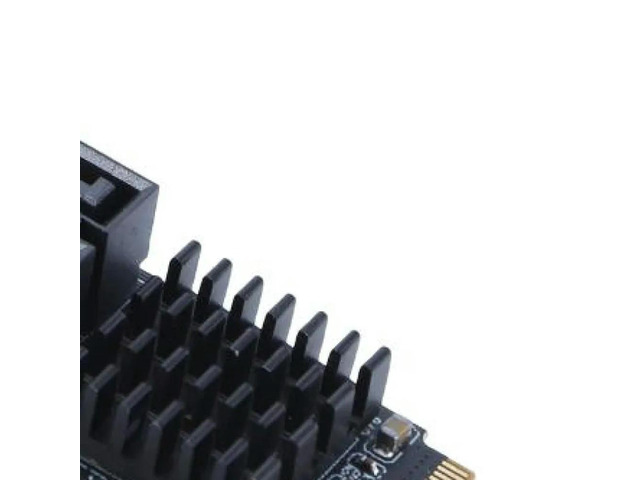 M.2 NVME To SATA 3.0 Converter PCIE 3.0 X2 Hard Disk Capacity M.2 NVME M-Key To SATA 9-Port Expansion Card for Desktop
