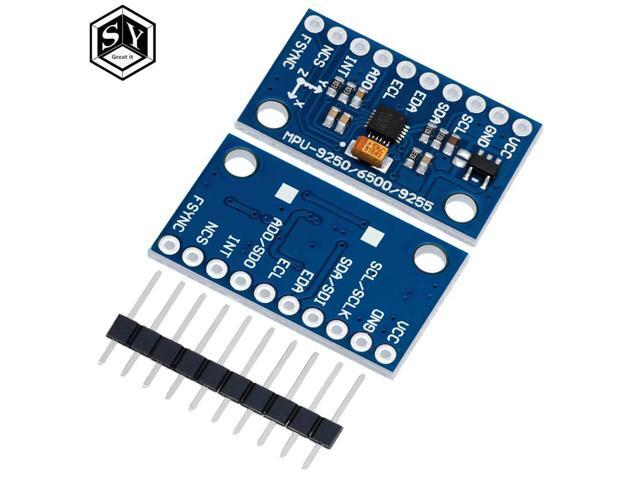 1PCS IIC I2C SPI MPU6500 MPU-6500 6-Axis Gyroscope Accelerometer Sensor Module Replace MPU6050 For With Pins GY-6500