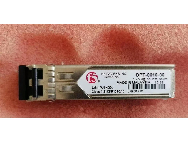F5 1.25G SFP optical fiber/OPT-0010-00/1.25Gig,850nm,550m/NETWORKS sfp fiber switch