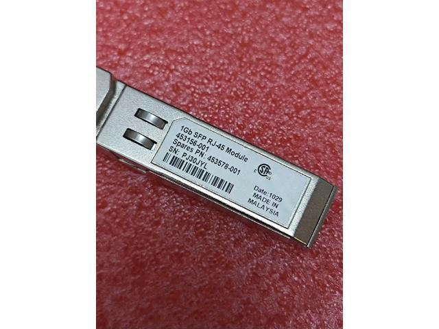 453156-001 1GB SFP RJ-45 Module 453578-001 Gigabit Ethernet SFP RJ45