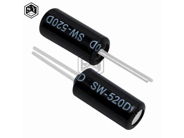 10pcs SW-520D Highly Sensitive SW-520D l Ball Angle Tilt Shaking Switch Vibration switch For