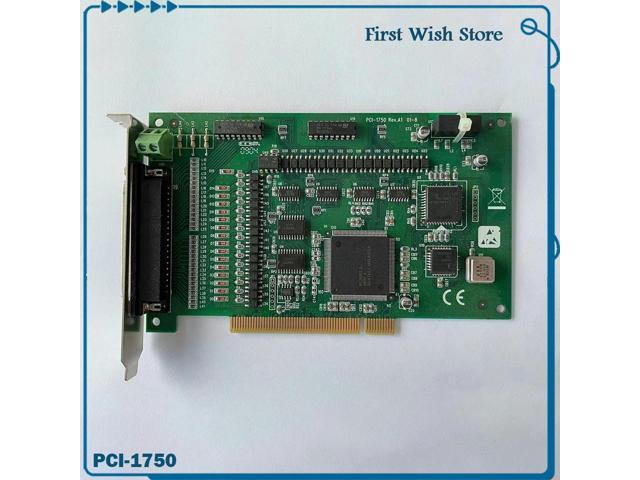 For Advantech Data acquisition card 32 isolated digital I/O counter card PCI-1750 REV. A11
