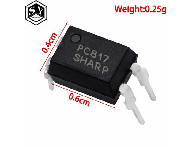 100pcs PC817 EL817 817 817C FL817C PS817C DIP Optocoupler