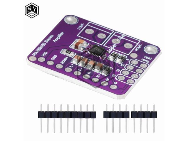3.3v-5.5v CJMCU-98306 MAX98306 Stereo Class D Amplifier Class AB Audio 3.7W